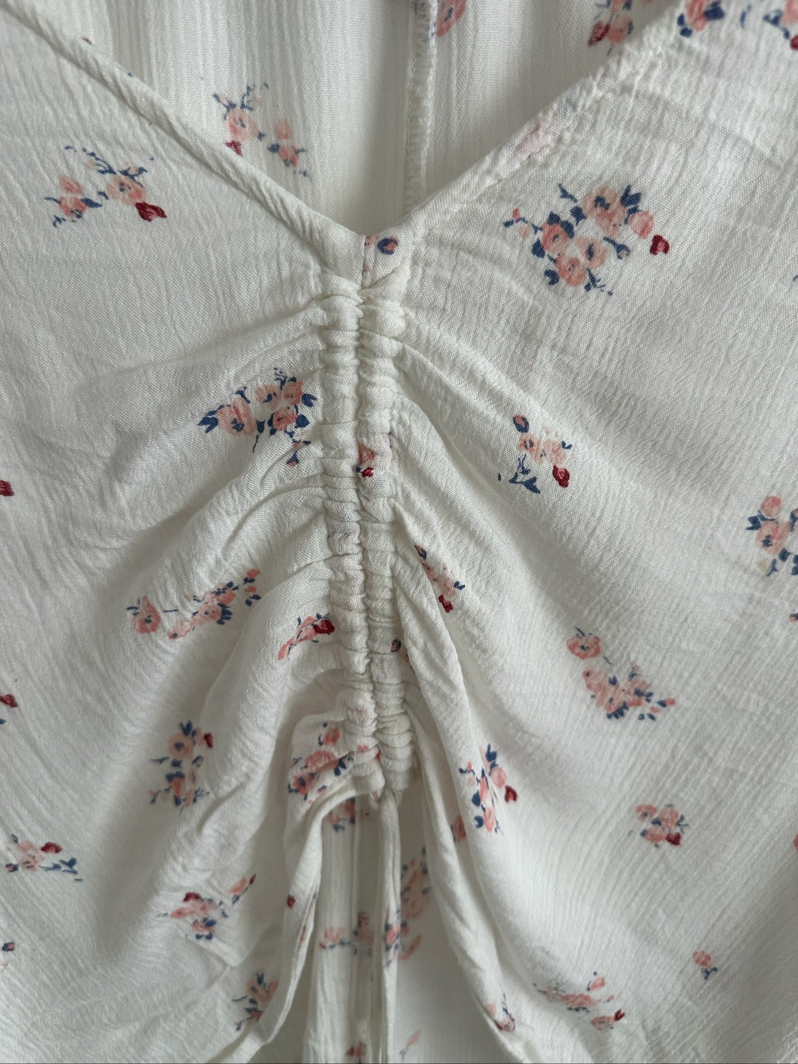 Bohemian floral blouse / Floral crop top Clockhouse (C&A) - Size S (36) – photo 3